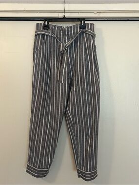 Showpo Gray Pinstripe work pants
